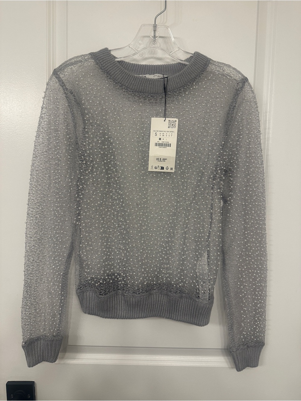 Zara Pearl top